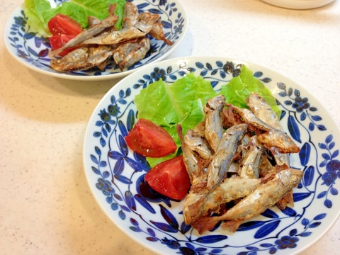 頭も骨も食べちゃう!豆アジ(小アジ)のオーブン焼き